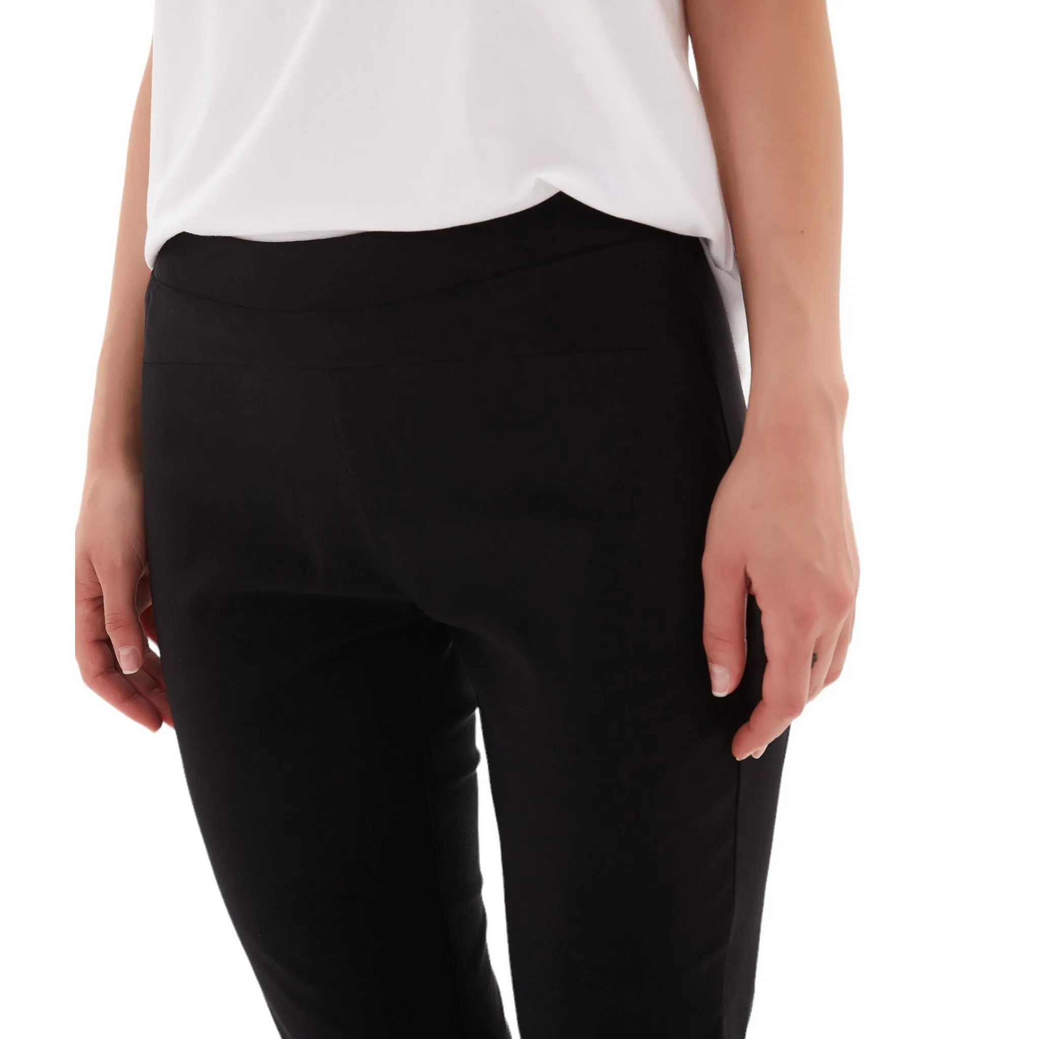 Tirelli Straight Crop Pant Black