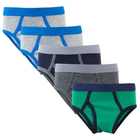 Toddler Boys' Underwear, Pure Comfort Cotton Boxer Briefs & Briefs Available, 5-Pack