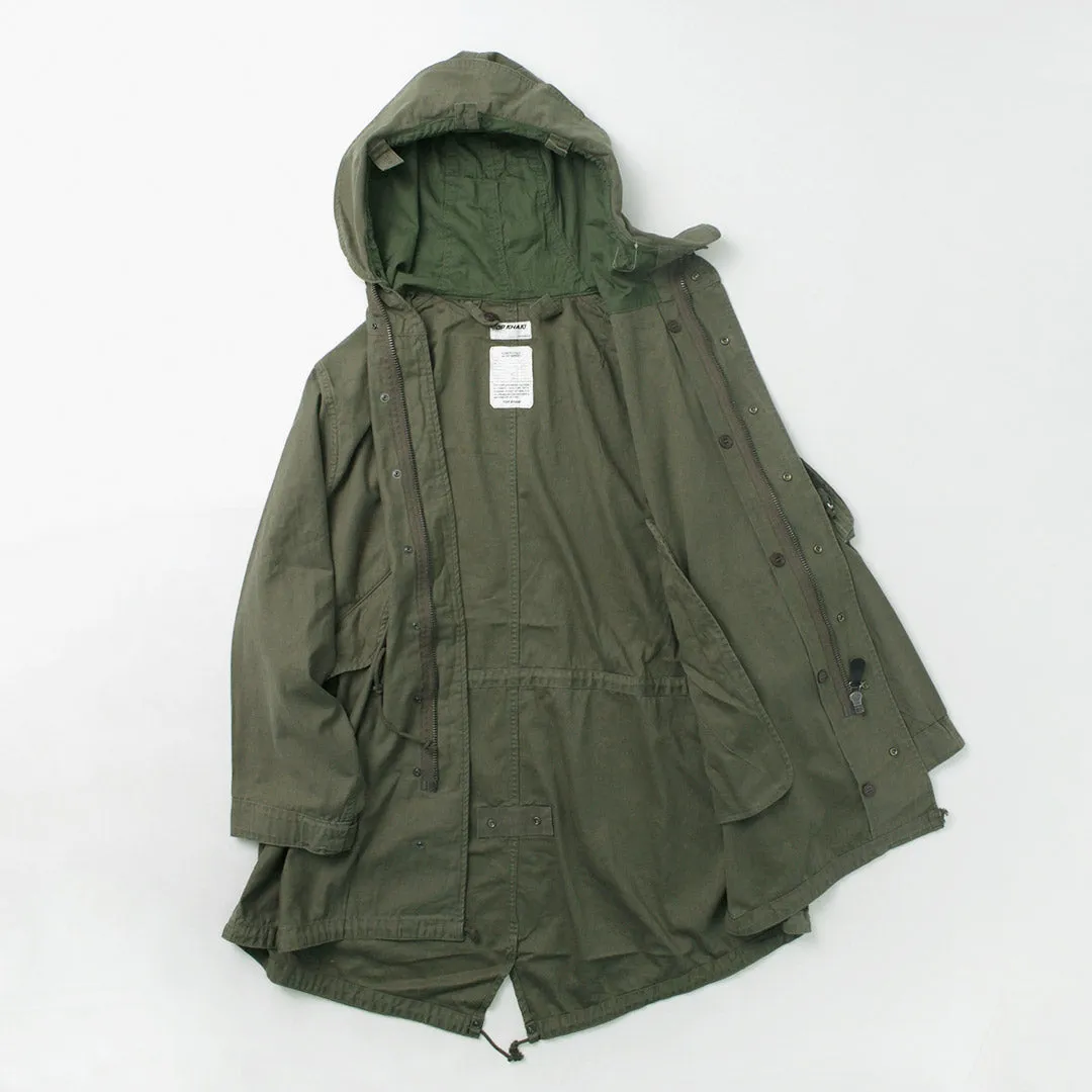 TOP KHAKI / M-48 Fishtail parka