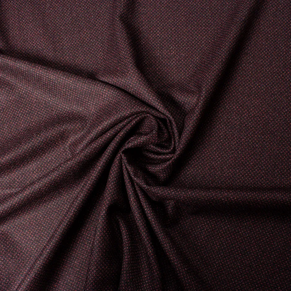 Two-Tone Bordeaux Pure New Zealand Wool