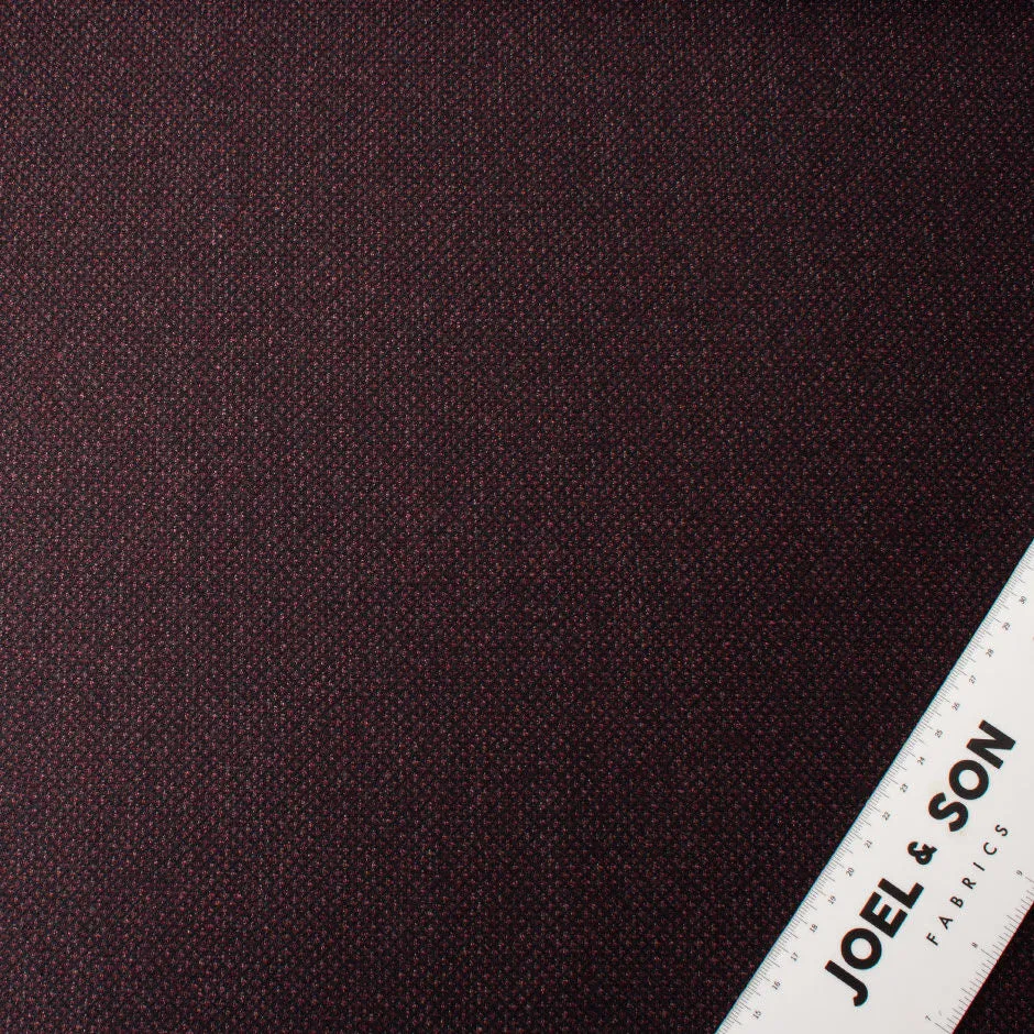 Two-Tone Bordeaux Pure New Zealand Wool