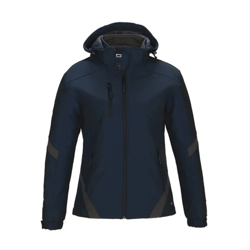 Typhoon - Ladies Insulated Softshell Jacket w/ Detachable Hood