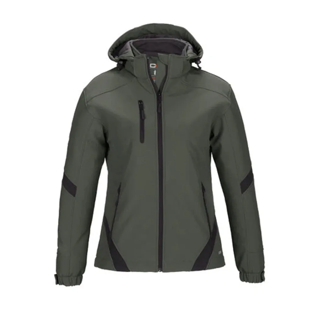 Typhoon - Ladies Insulated Softshell Jacket w/ Detachable Hood