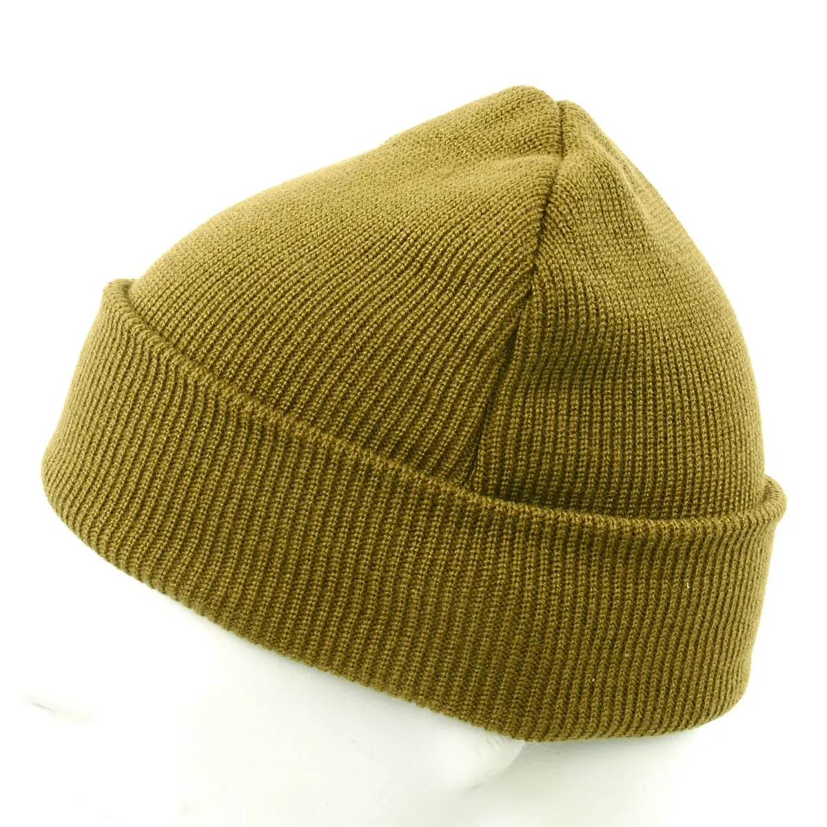 U.S. WWII OD Green A4 Knit Watch Cap