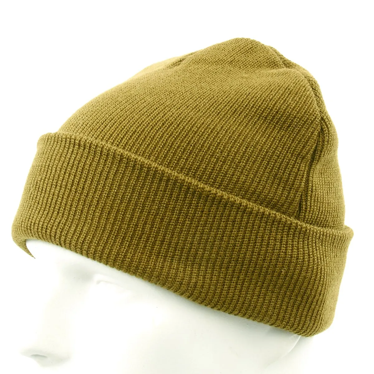 U.S. WWII OD Green A4 Knit Watch Cap