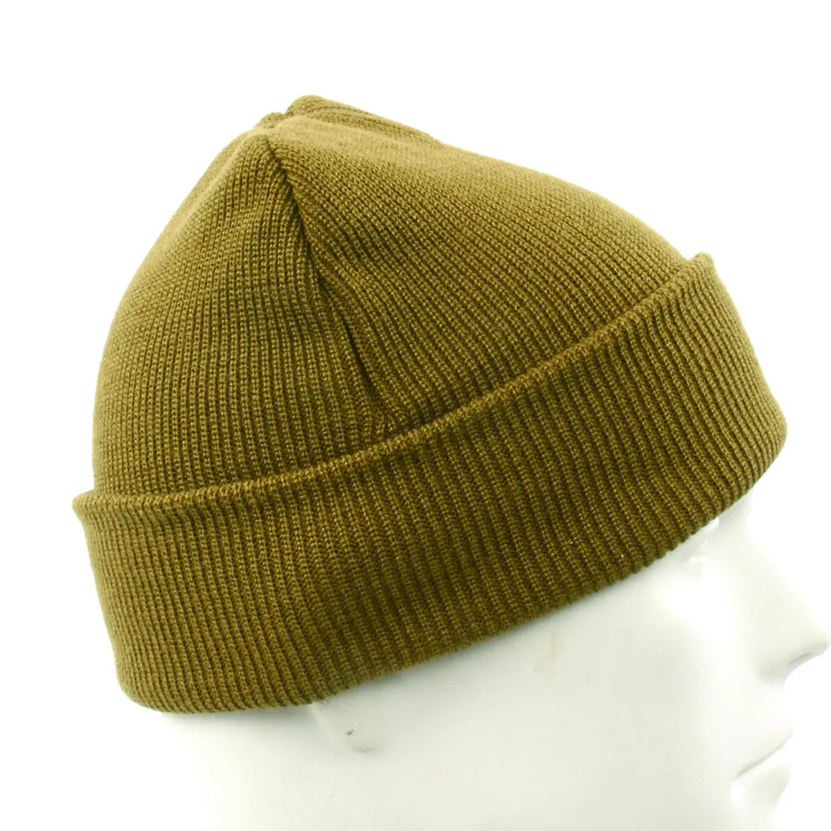 U.S. WWII OD Green A4 Knit Watch Cap