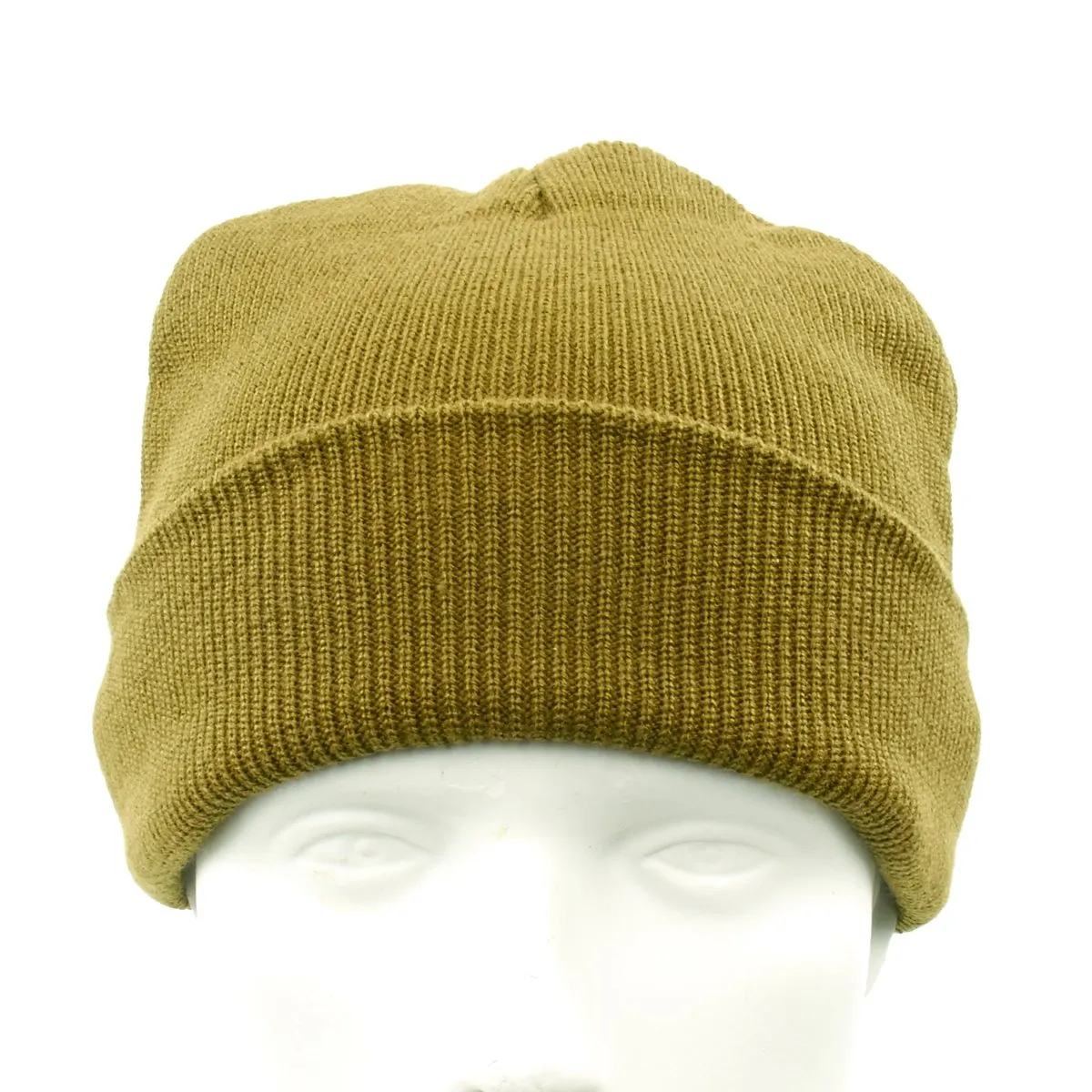 U.S. WWII OD Green A4 Knit Watch Cap