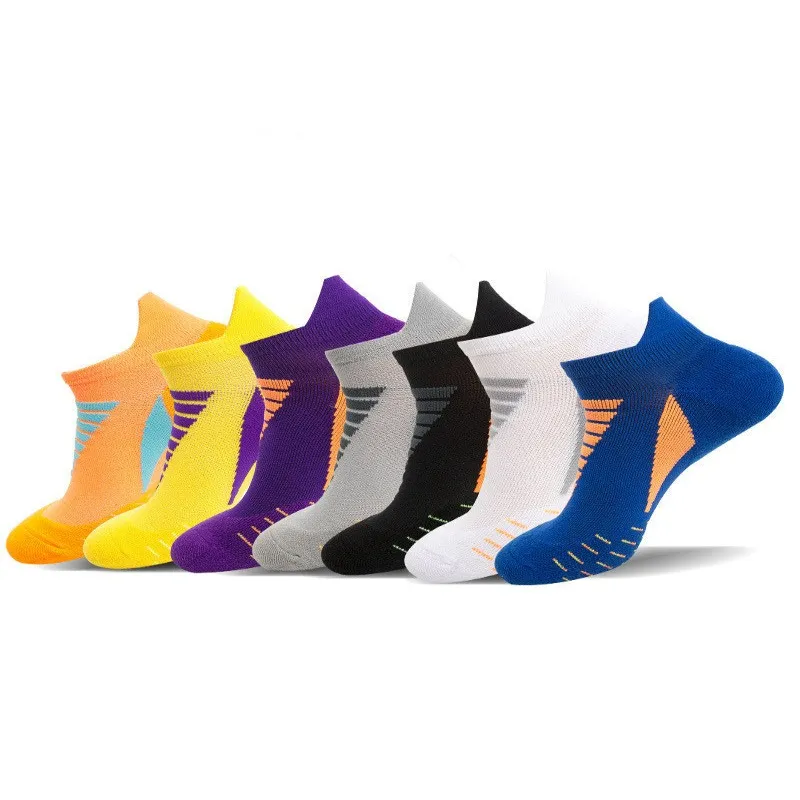 Vibrant Colors Ankle Length Sports Socks For Men & Women