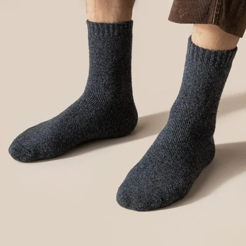 Warm Winter Socks | Thermal Merino Wool Socks For Men - Pack Of 5