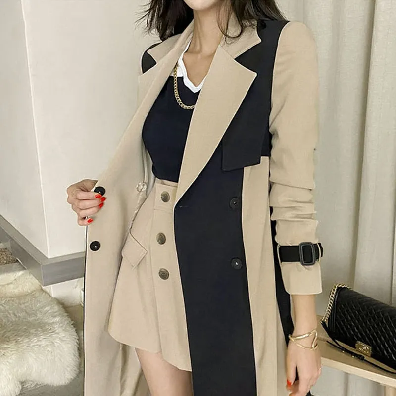 Winter Chills Fall Season Haute Womens Long Trench Coat | Wrap winter coat | Womens winter coat