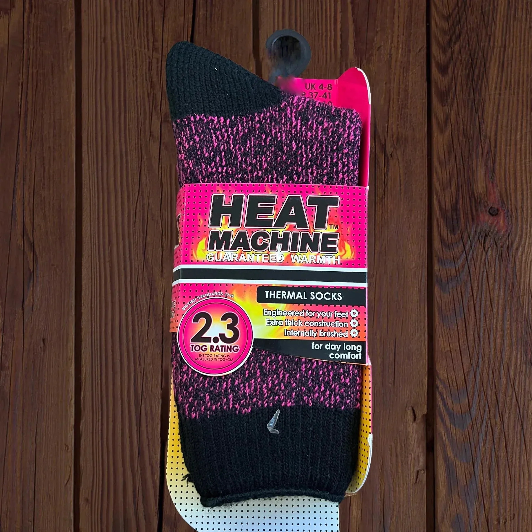 Womens Heat Machine Socks Thermal Tog 2.3 Warm Winter Socks