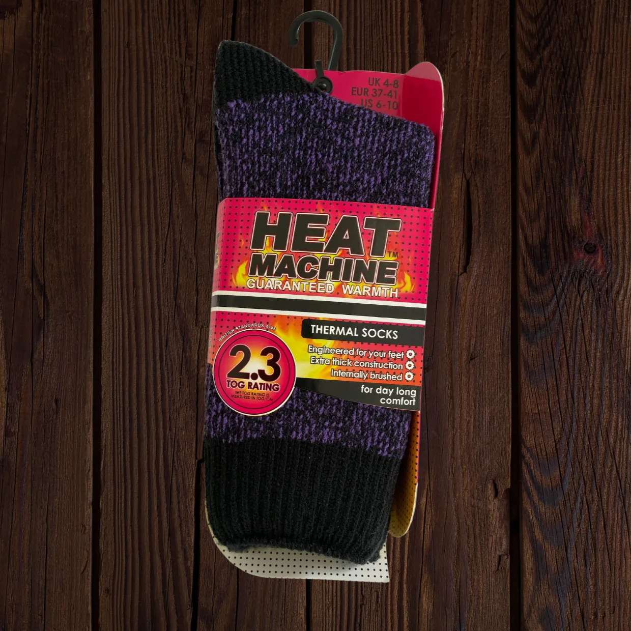 Womens Heat Machine Socks Thermal Tog 2.3 Warm Winter Socks