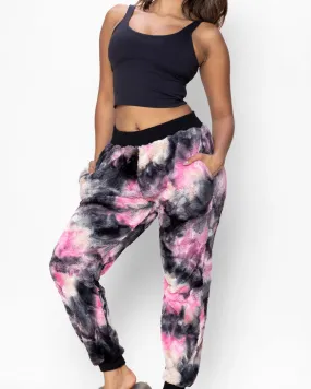 Women's Lounge Pants | Tie Dye Ink Spot