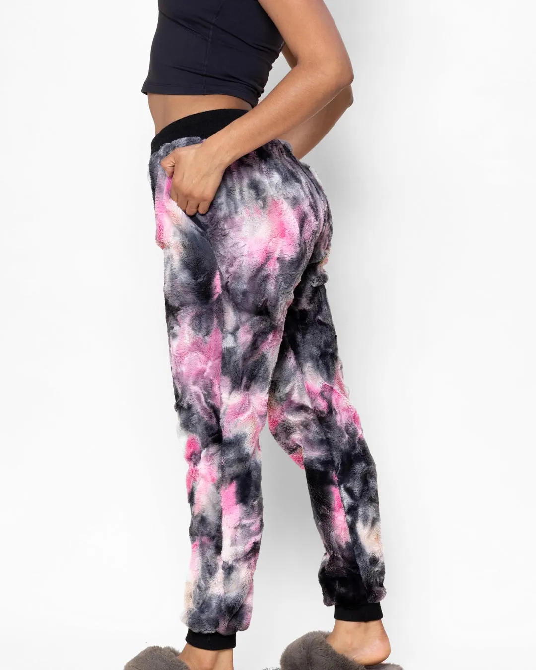 Women's Lounge Pants | Tie Dye Ink Spot