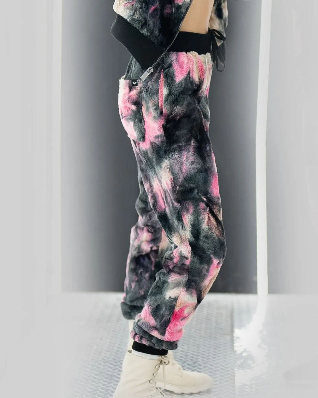 Women's Lounge Pants | Tie Dye Ink Spot