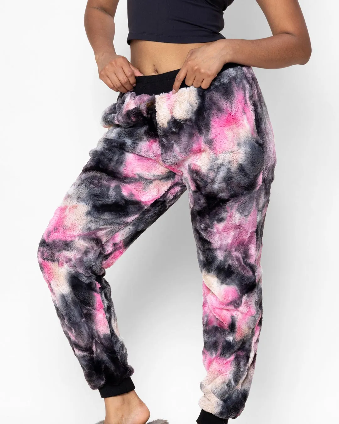 Women's Lounge Pants | Tie Dye Ink Spot