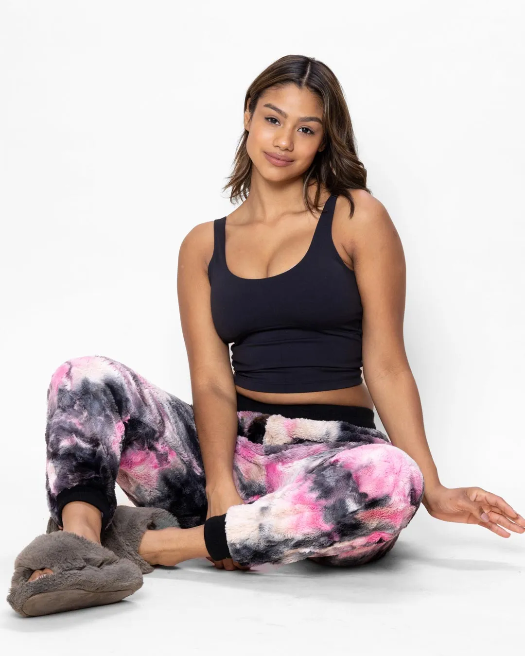 Women's Lounge Pants | Tie Dye Ink Spot