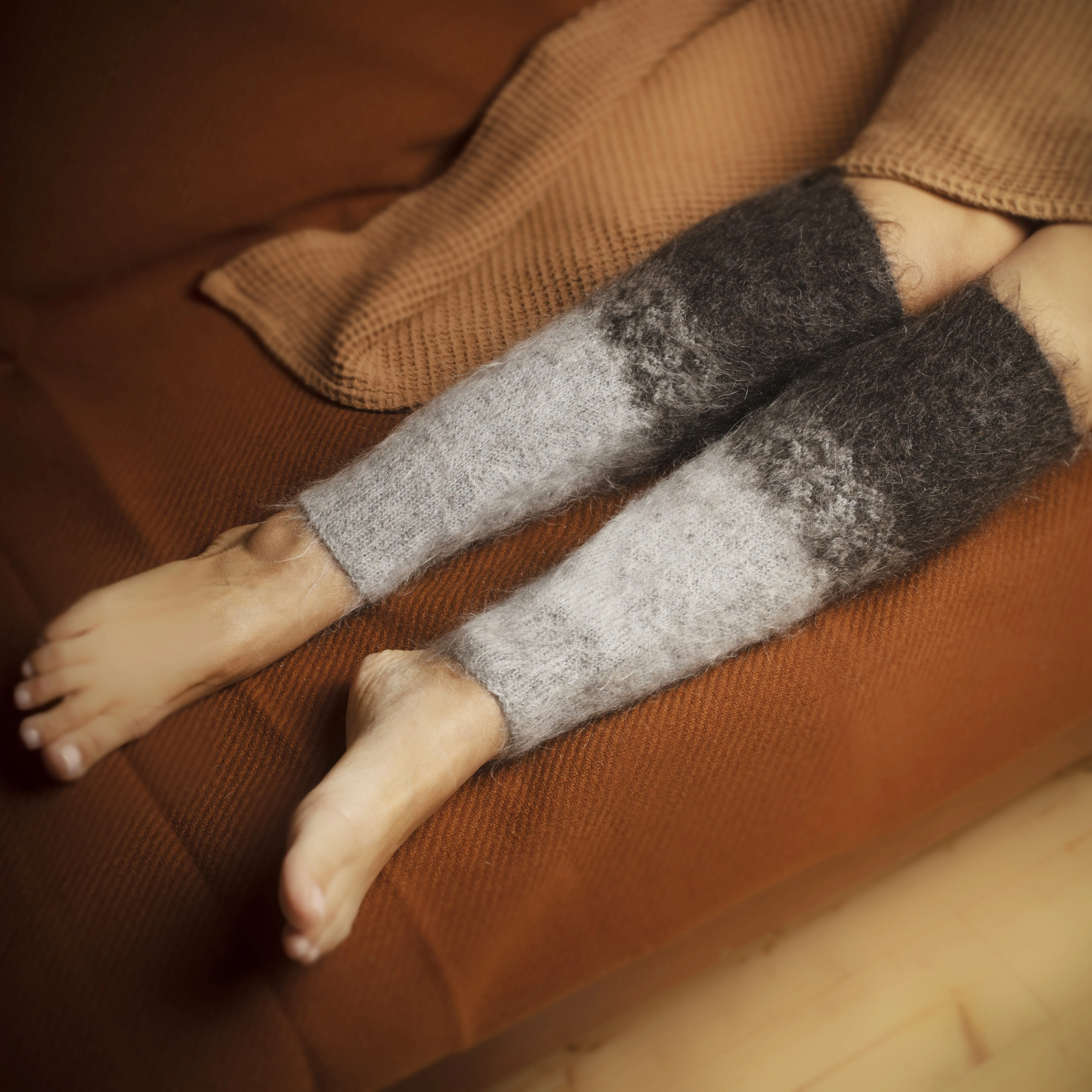 Women's Polar Peak Goat Wool Leg Warmers