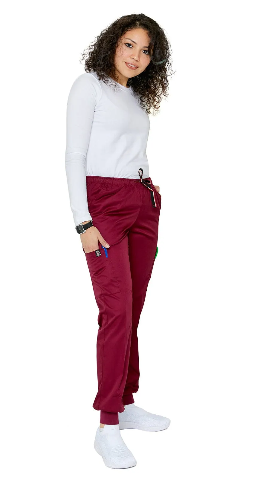 Women's Sporty Single Jogger Uniform Pants