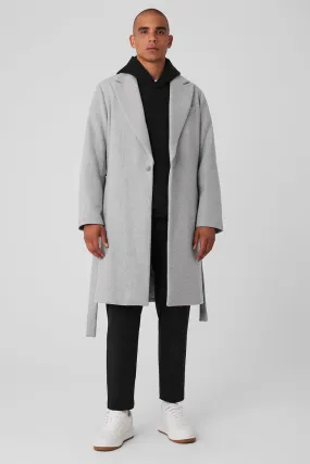 Wool Gameday Overcoat - Athletic Heather Grey