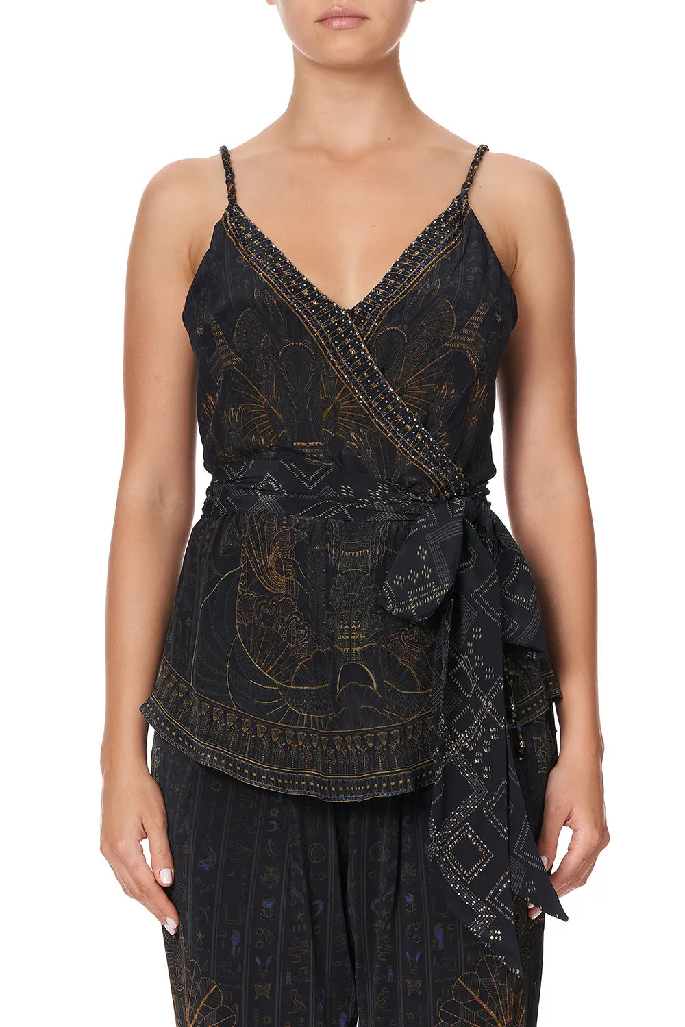 WRAP TOP WITH TWIST STRAPS COBRA KING