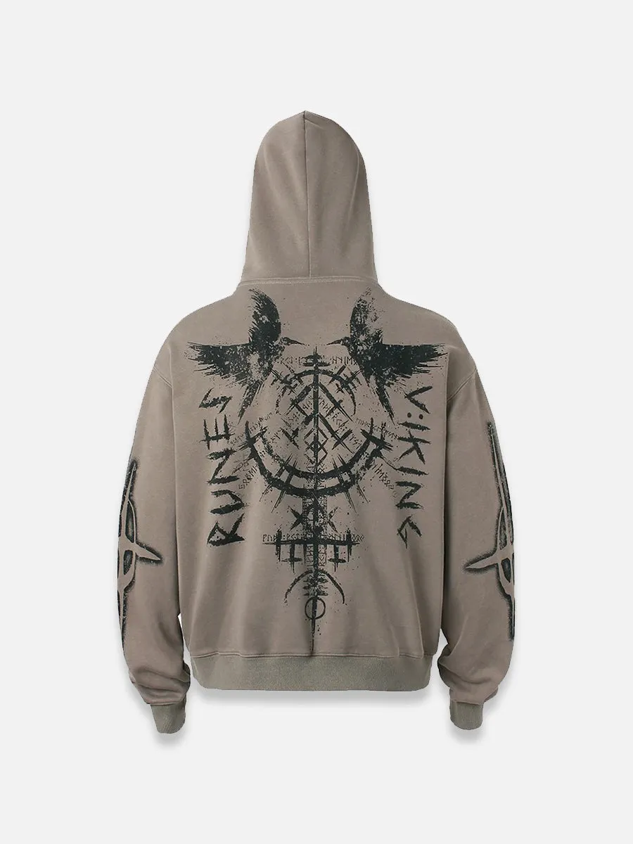 Y2K Graphic Eye Hoodie